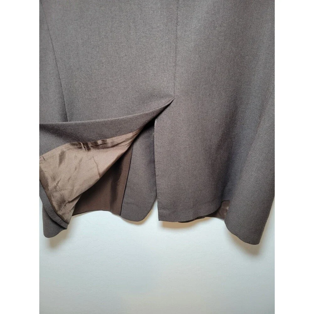 Vintage Levi Strauss Co Business Class‎ Suit 2 Button Brown 46R Mens Blazer Coat